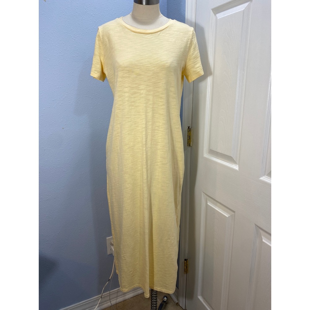Lou & Grey Yellow Midi Dress